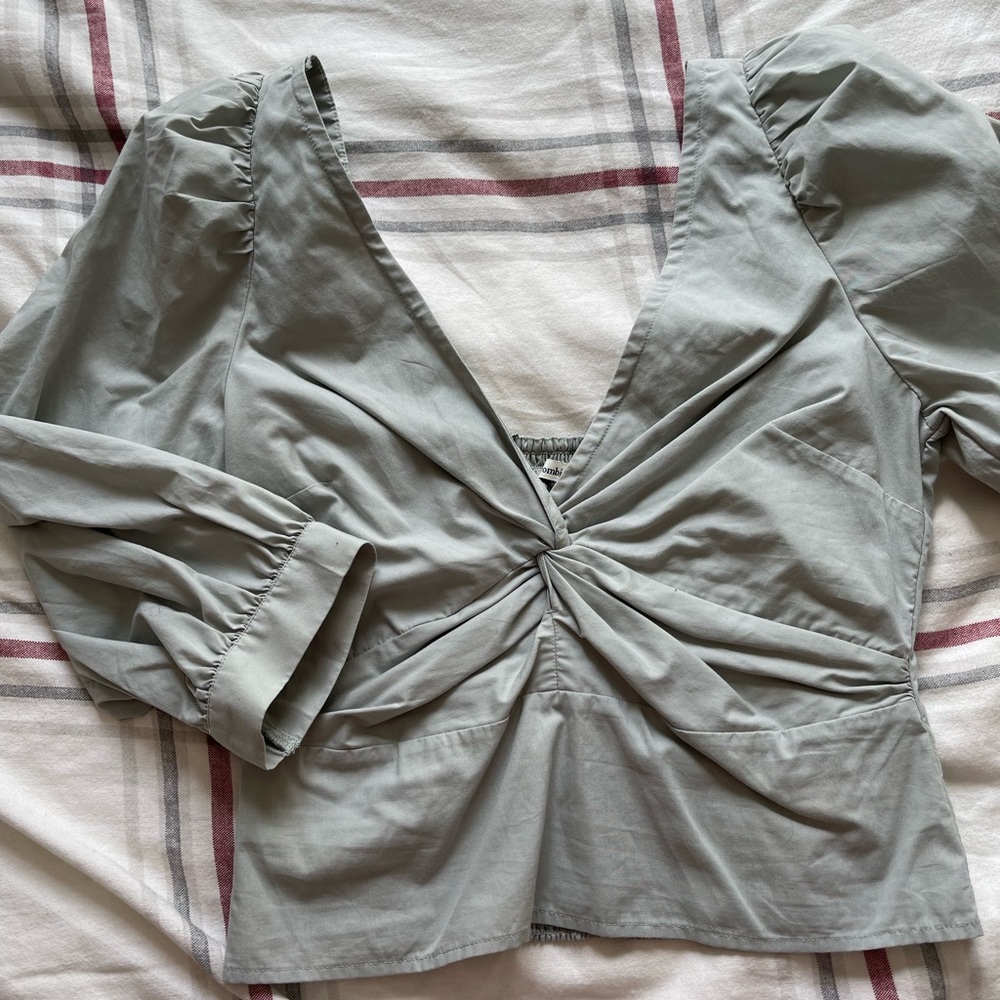 Abercrombie puff sleeve top